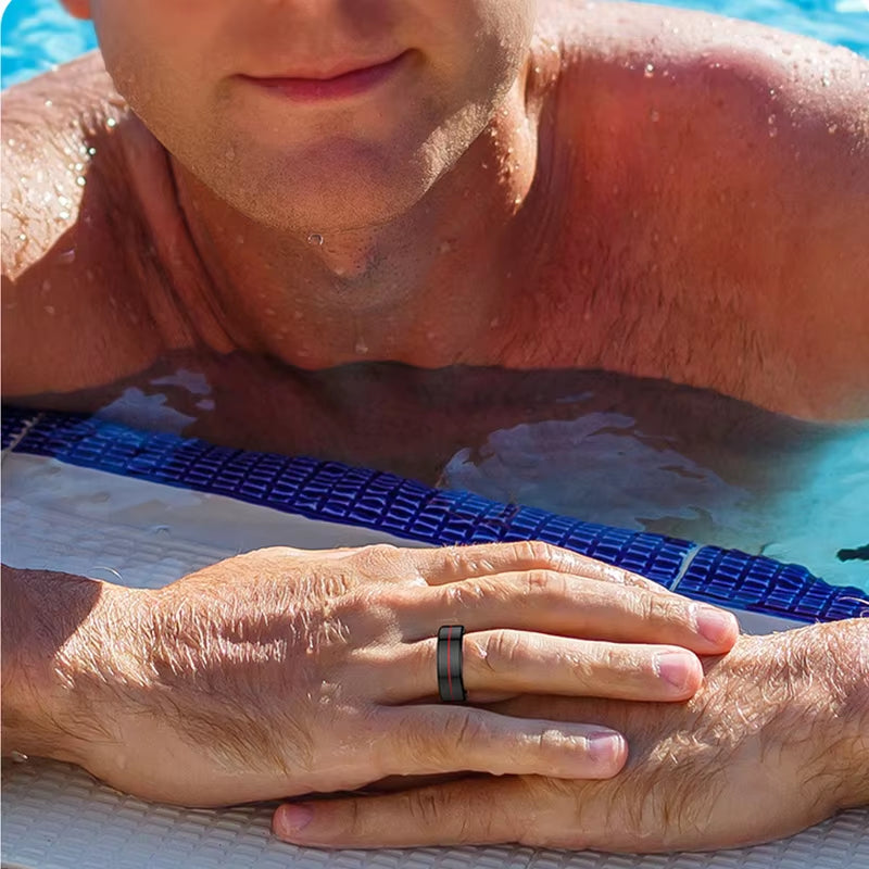 R04 Smart Ring Multifunction 5ATM Waterproof Ring Health Manager Sleep Monitor Heart Rate Blood Oxygen Monitoring for Men Women #8